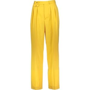 POLO RALPH LAUREN YELLOW STRAIGHT LEG TROUSERS Size 6 NWT